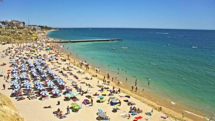 Rosamar Apartment Albufeira Bagian luar foto